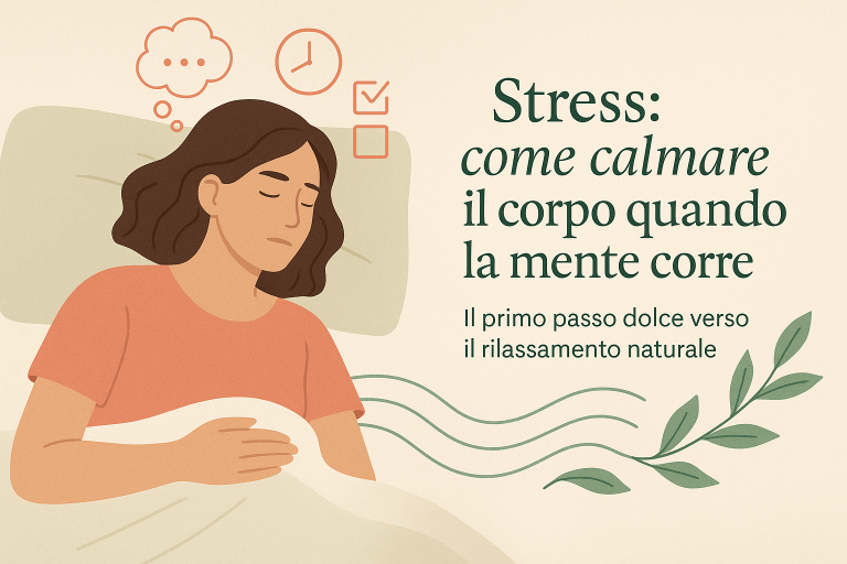 Stress: come calmare il corpo quando la mente corre