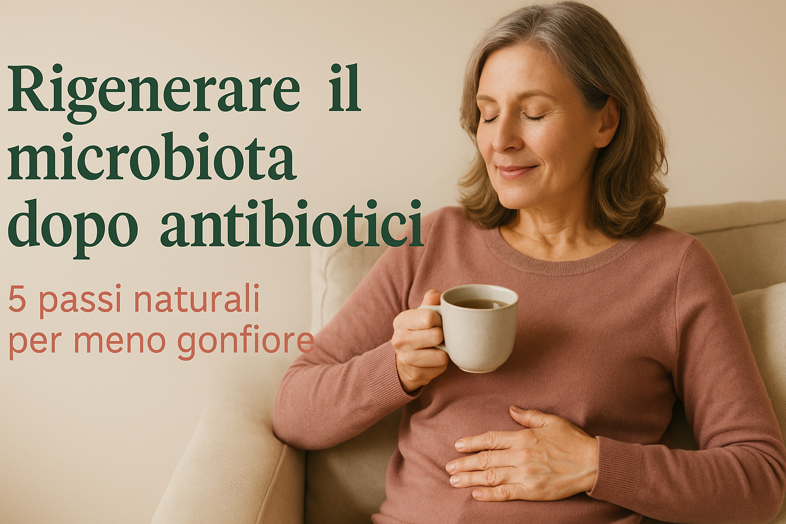 Come rigenerare il microbiota dopo antibiotici in inverno