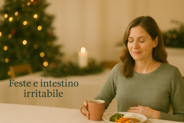 Feste e intestino irritabile: 5 strategie per goderti i pasti senza gonfiore
