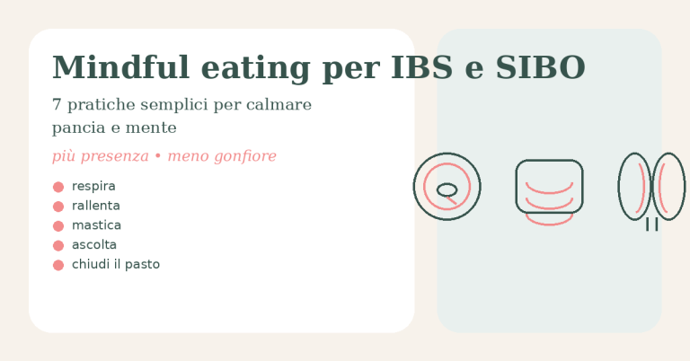 Mindful eating IBS e SIBO