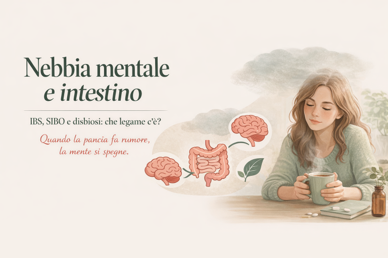 Nebbia mentale intestino: IBS, SIBO e disbiosi