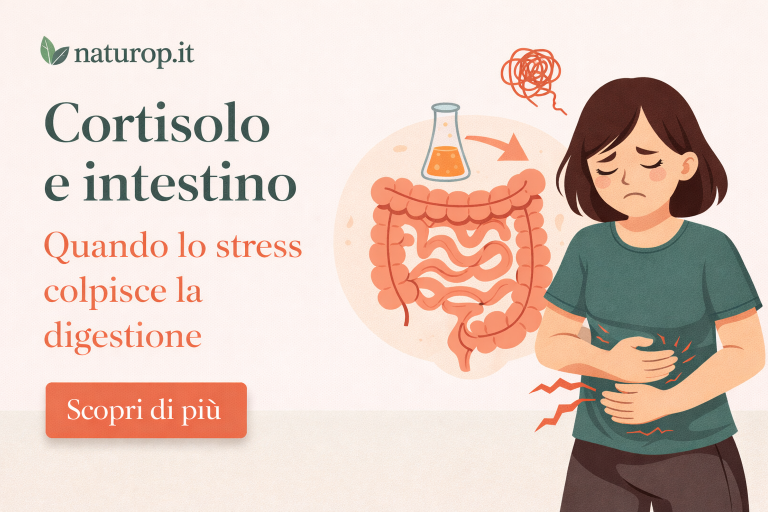 cortisolo intestino: come lo stress influisce sulla digestione