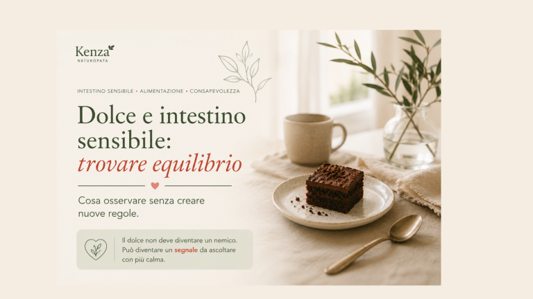 Dolce e intestino sensibile: trovare equilibrio senza nuove regole